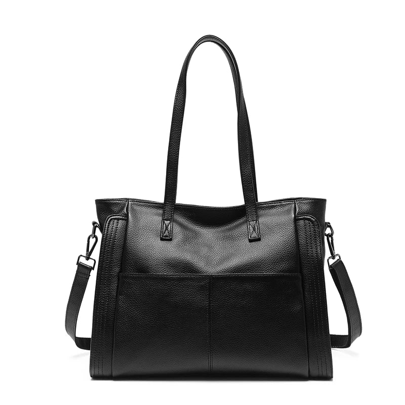 Zency Genuine Leather Shoulder Bag