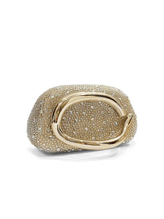 Crystal Round Box Evening Clutch