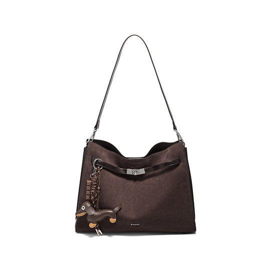 FOXER Women’s Retro Leather Tote Bag 2026