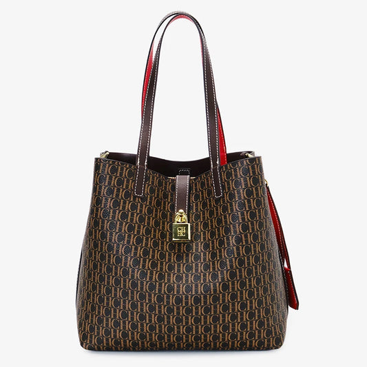 Shoulder Bag Simple Large Capacity Letters Print Design Small