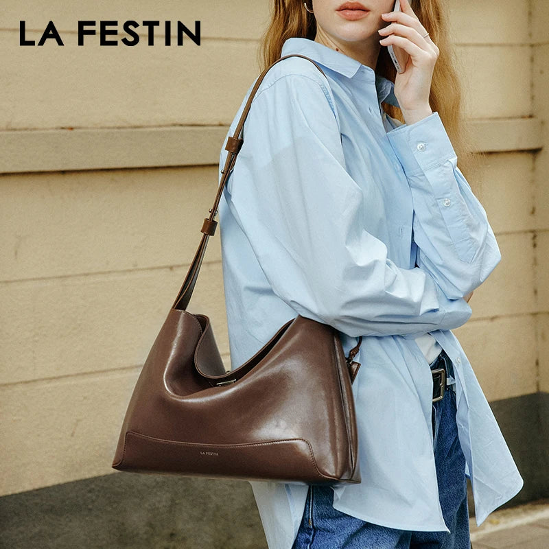 LA FESTIN Large Crossbody Tote Bag