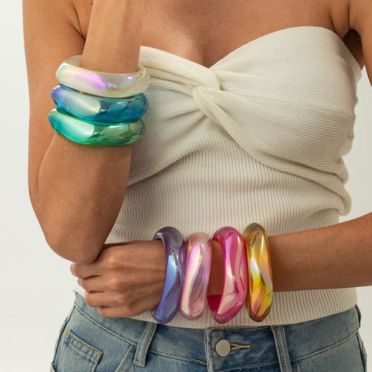 Resin Bangle Set