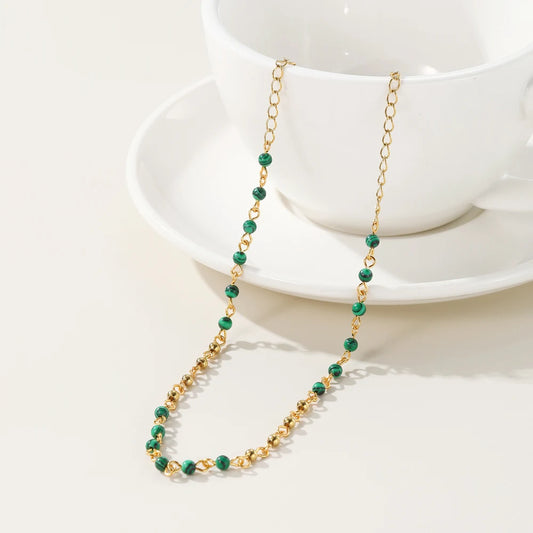 Bead & Chain Necklace