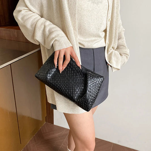 Retro Woven Tote Bag