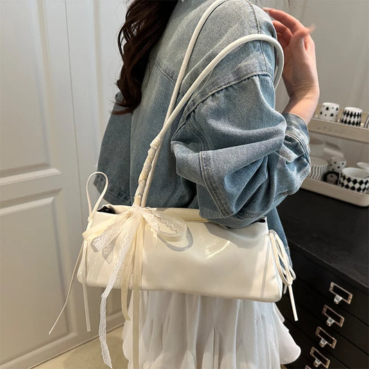 Elegant Bow Shoulder Bag for Women
