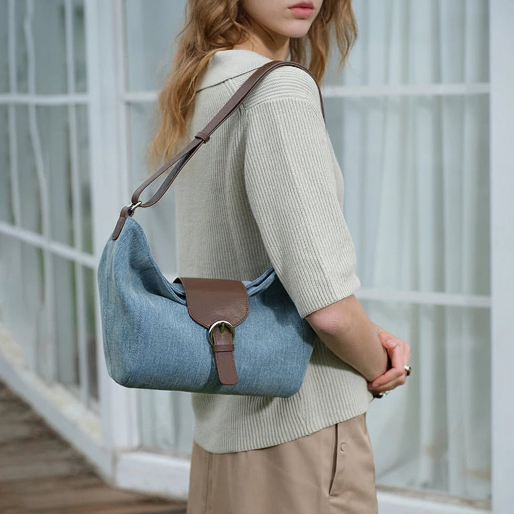 LA FESTIN Large Leather Tote Bag
