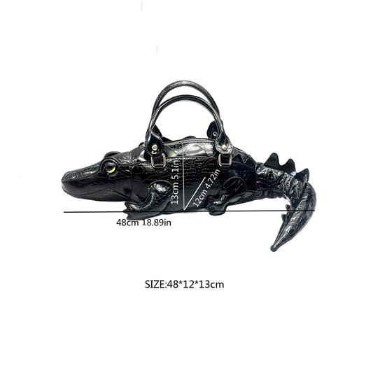 Handmade PU Leather Shoulder Bag