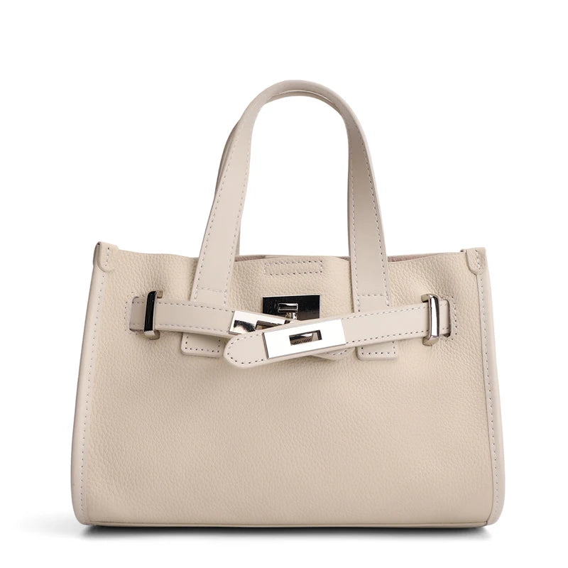 Retro Genuine Leather Tote Bag 2026