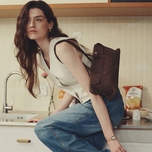 LA FESTIN 2026 Luxury Leather Shoulder Bag