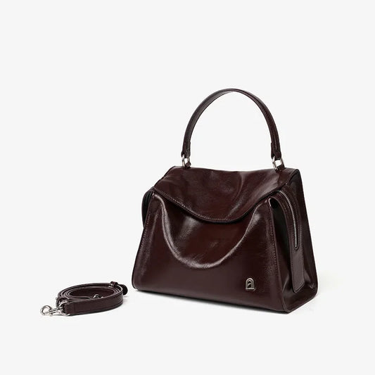 LA FESTIN Large Leather Crossbody Bag
