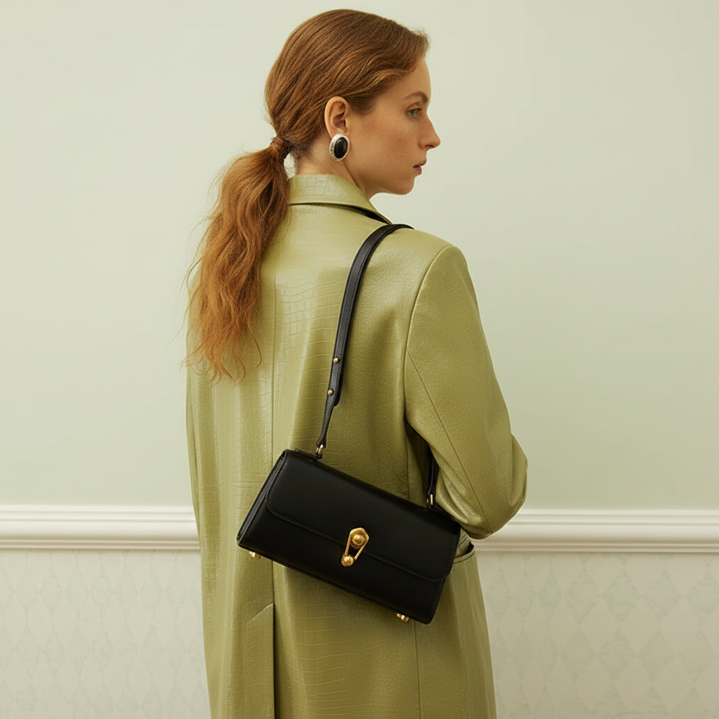 LA FESTIN Leather Shoulder Crossbody Bag