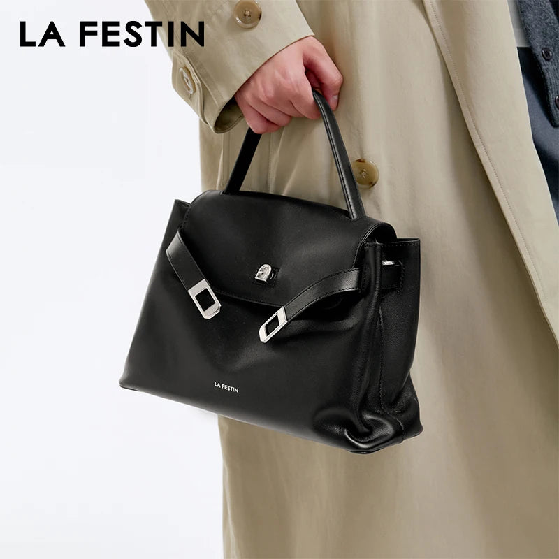 LA FESTIN Leather Shoulder Crossbody Bag