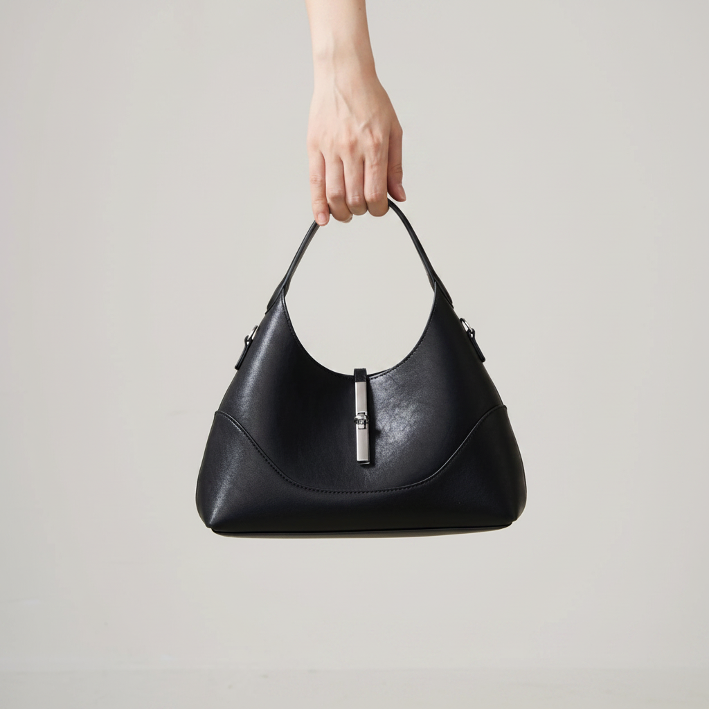 Mini Twist Lock Hobo Bag