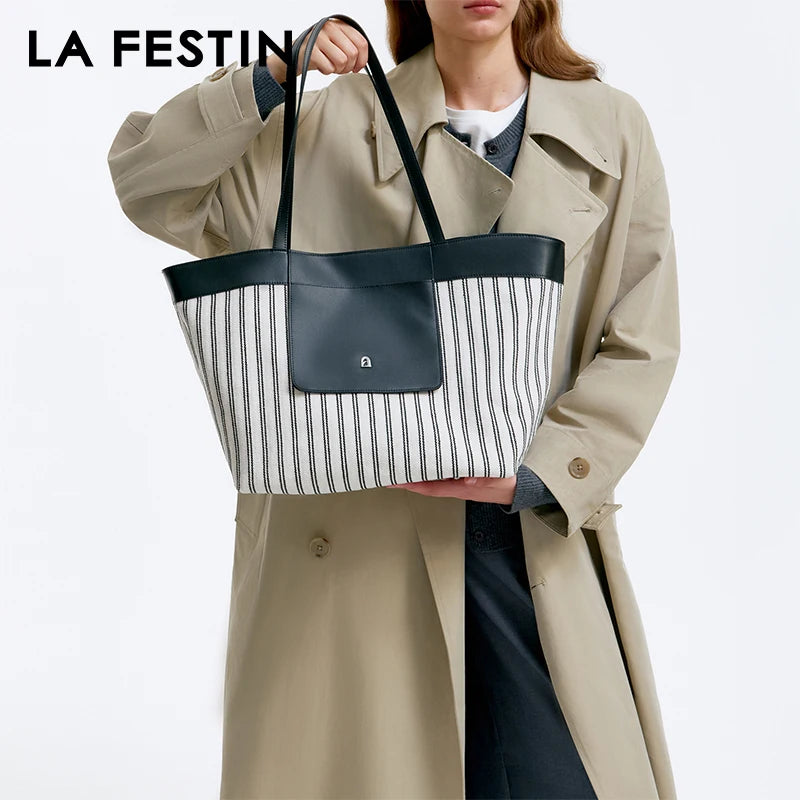 LA FESTIN Large Double-Sided Tote Bag