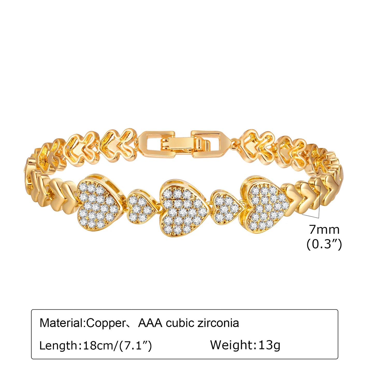 Paperclip Chain Bracelet
