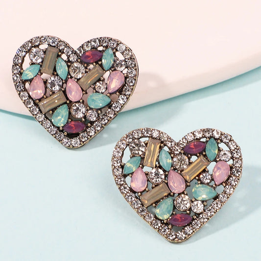 Luxury Bling Color Crystal Party Jewelry Accessories