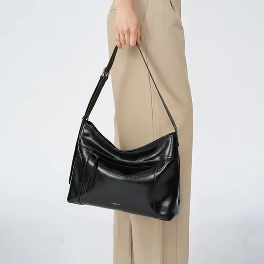 LA FESTIN Oversized Leather Tote