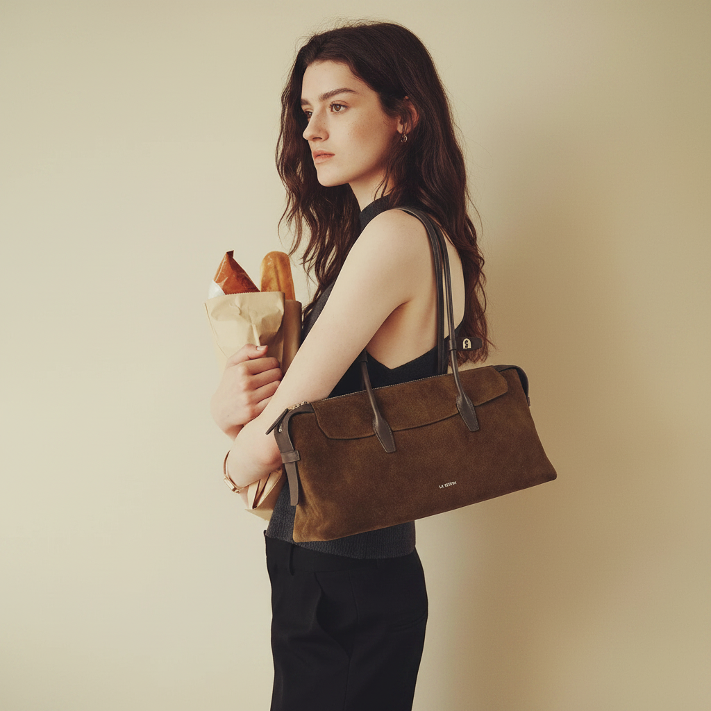 LA FESTIN 2026 Luxury Large Leather Shoulder Bag
