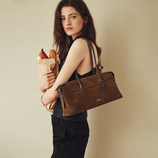 LA FESTIN 2026 Luxury Large Leather Shoulder Bag