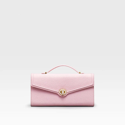 BAFELLI Leather Evening Clutch Bag