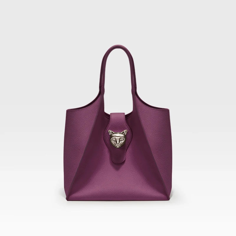 Genuine Leather Travel Tote