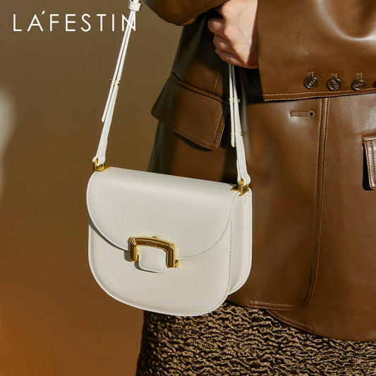 LA FESTIN Saddle Crossbody Bag