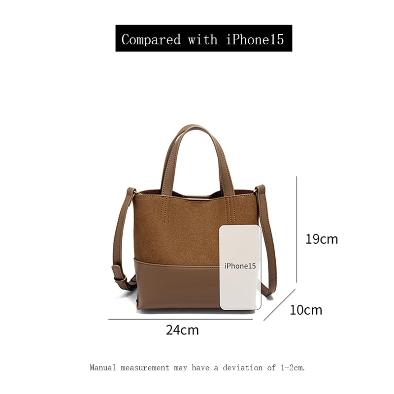 FOXER Women’s Large PU Tote Bag 2026