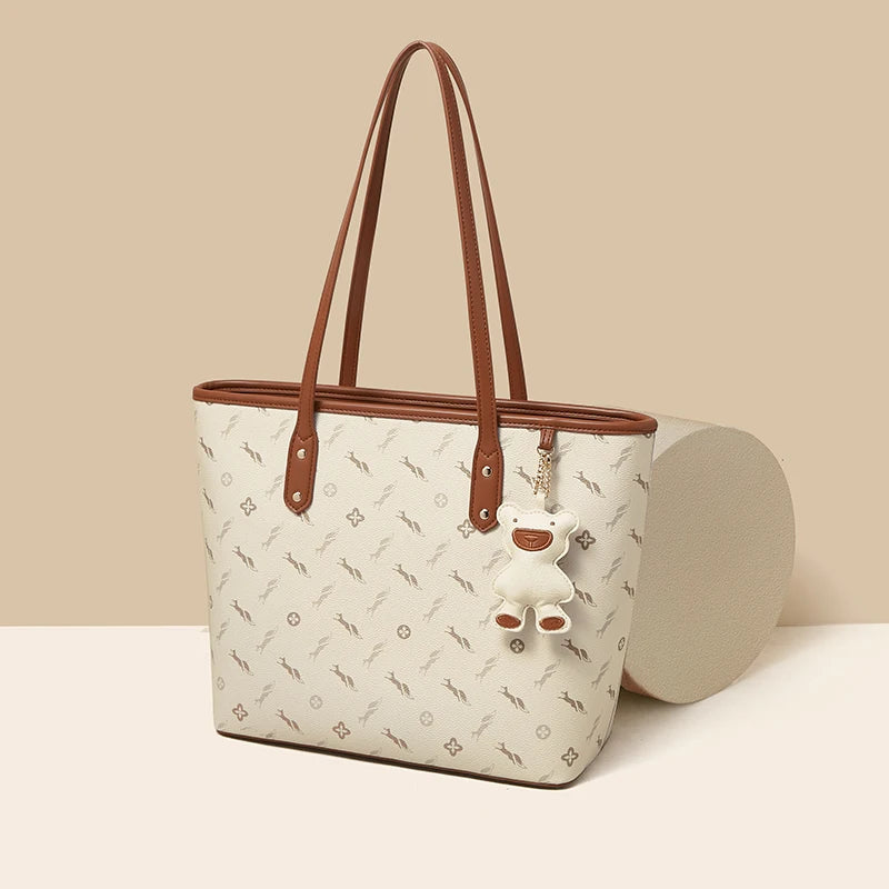 FOXER Women’s Large PU Tote Bag