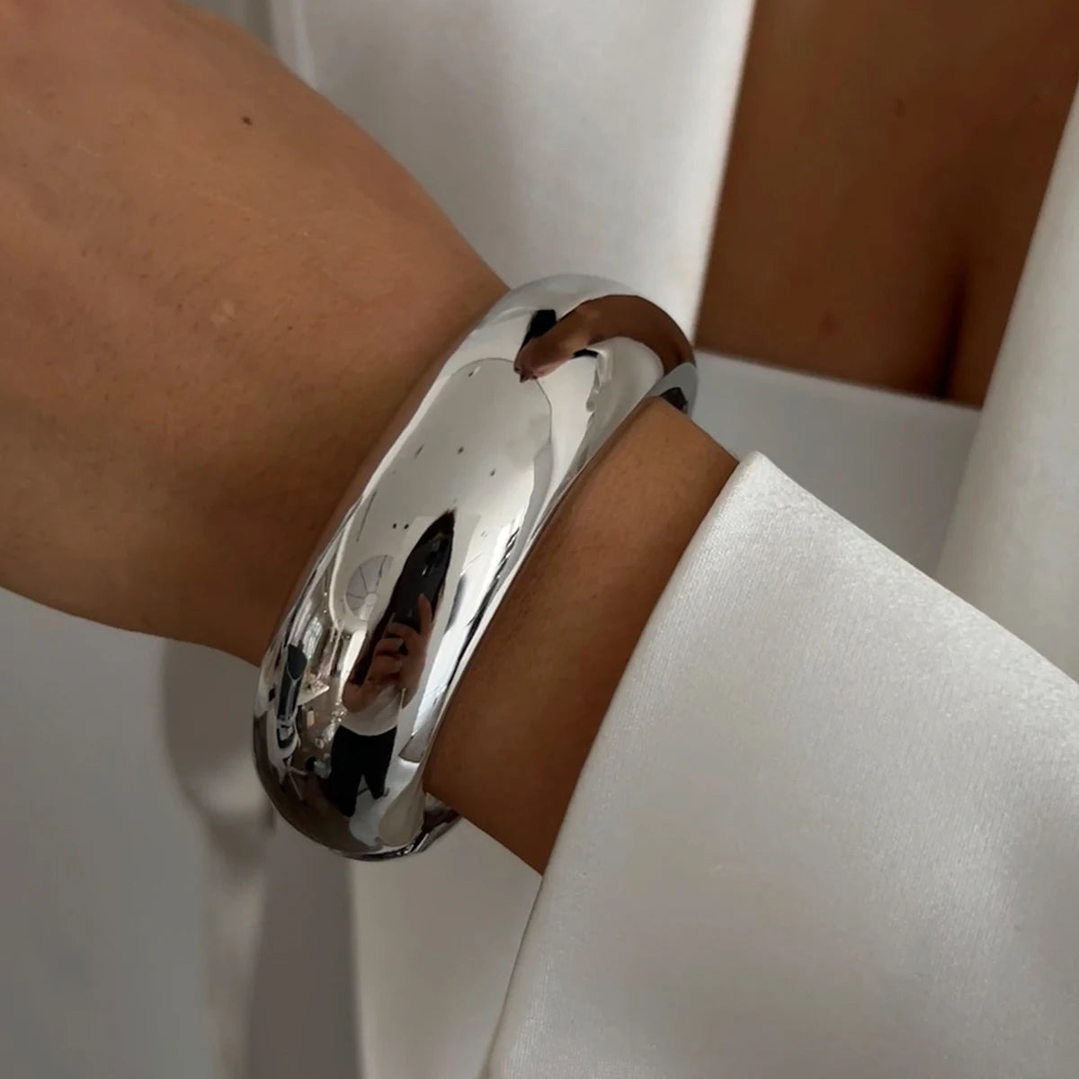 Gold Chain Cuff