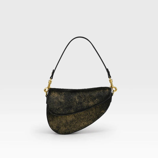 BAFELLI 2026 Leather Saddle Crossbody Bag