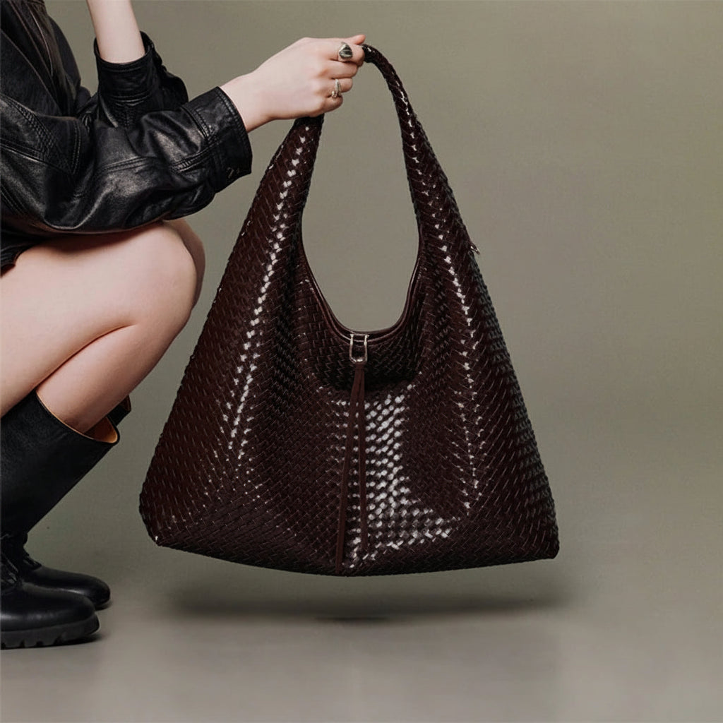 LA FESTIN Woven Tote Bag