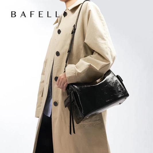 BAFELLI 2026 Large Leather Tote Bag