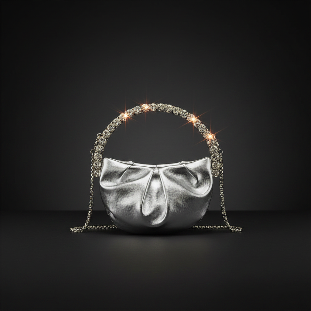 Luxury Crystal Shoulder Clutch Bag