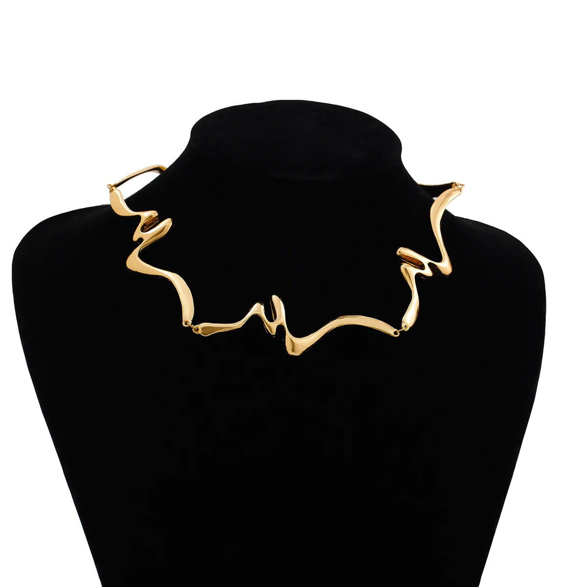 Vintage Metal Choker Necklace