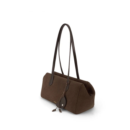 LA FESTIN Leather Bowling Bag
