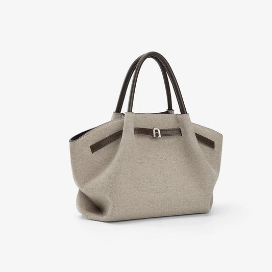 LA FESTIN Small Leather Tote Bag