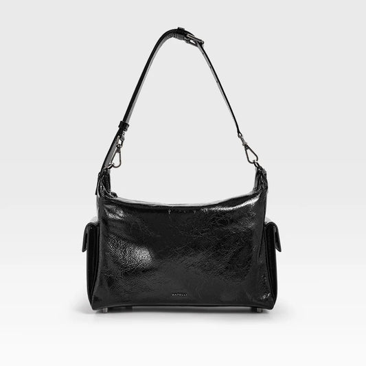 Classic Leather Shoulder Tote