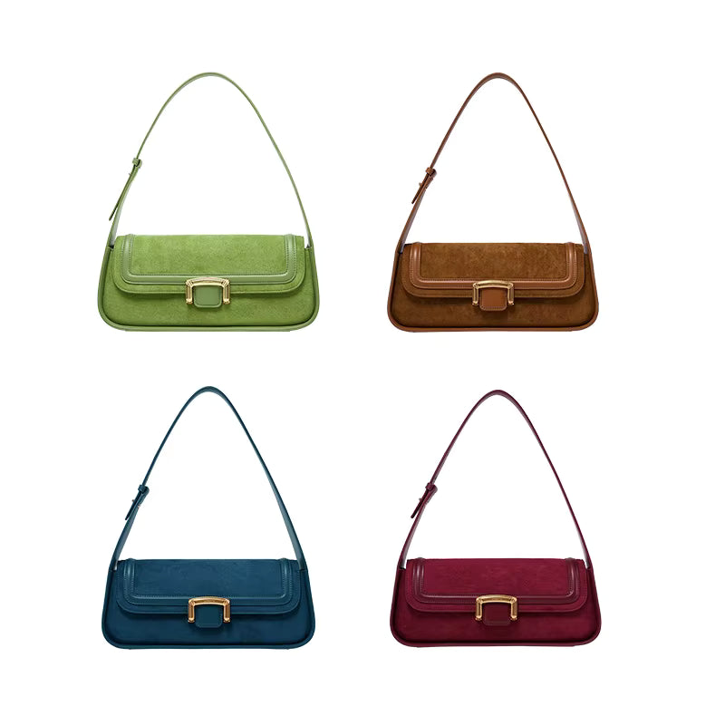 LA FESTIN Large Leather Shoulder Bag