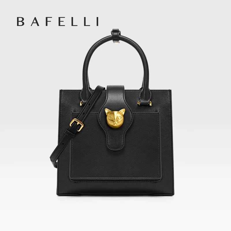 BAFELLI Large Leather Crossbody Tote