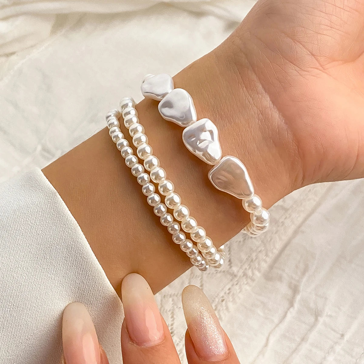Pearl Layered Bracelet