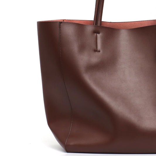 Large Capacity Leather Tote Bag