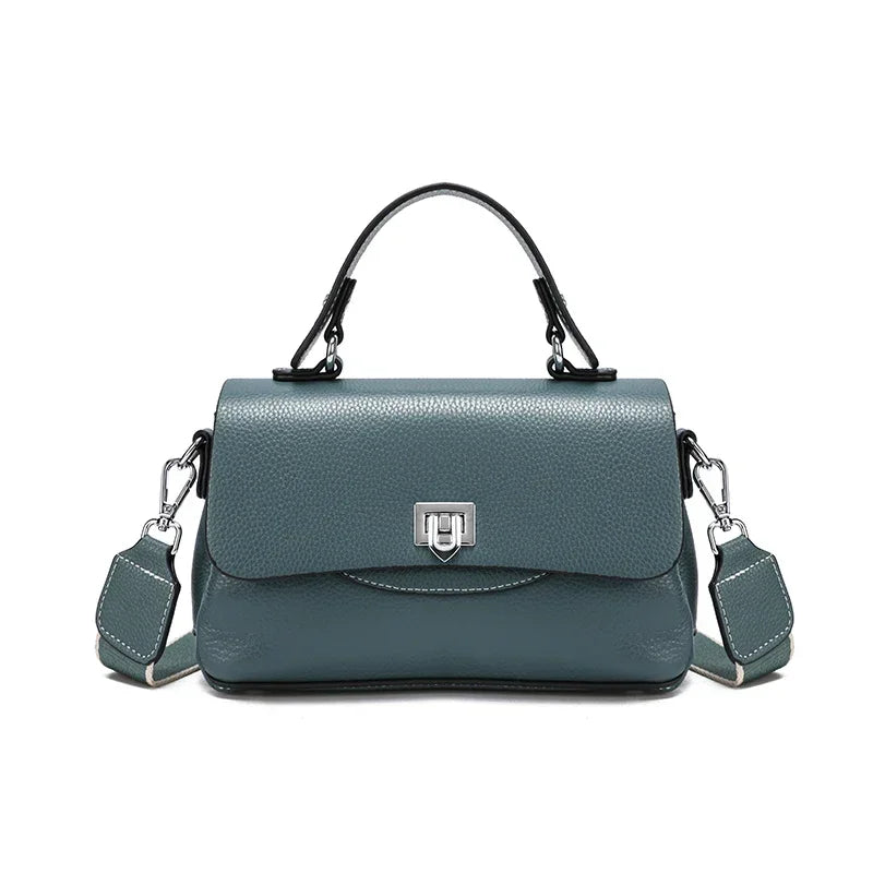 Mini Leather Top Handle Bag