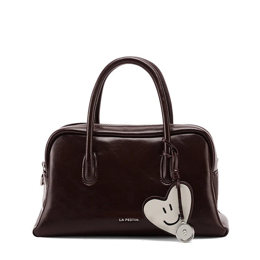 LA FESTIN Large Leather Crossbody Bag