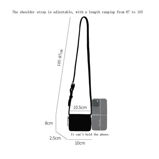 Mini Shoulder Card Wallet & Coin Purse