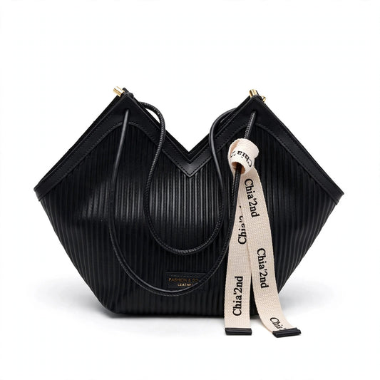PU Leather Heart-Shaped Tote Bag