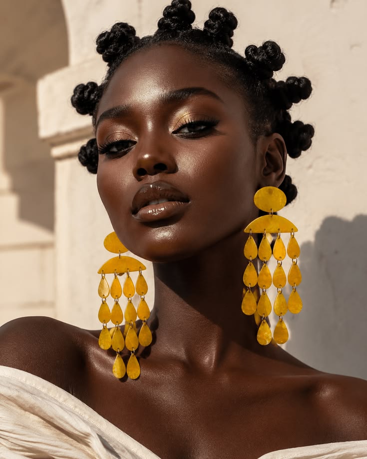 Drop earrings
