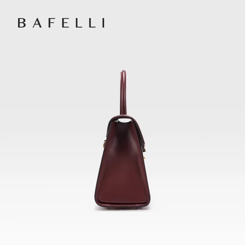 BAFELLI 2026 Genuine Leather Large Tote Bag