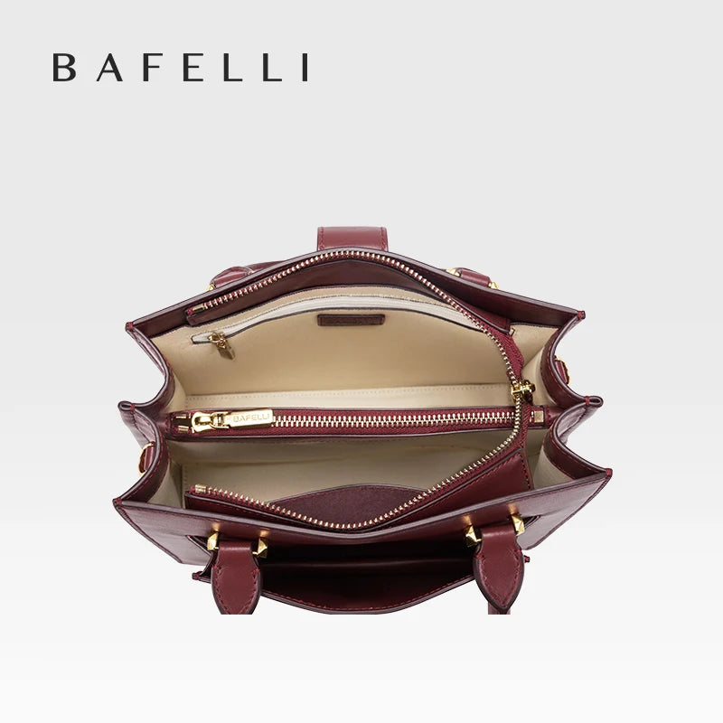 BAFELLI Large Leather Crossbody Tote
