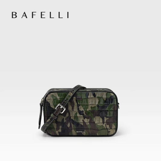 Leather Camouflage Camera Bag