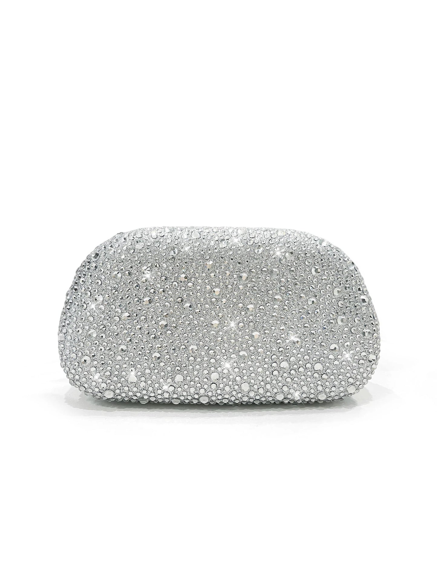 Crystal Round Box Evening Clutch